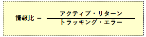 情報比の計算式